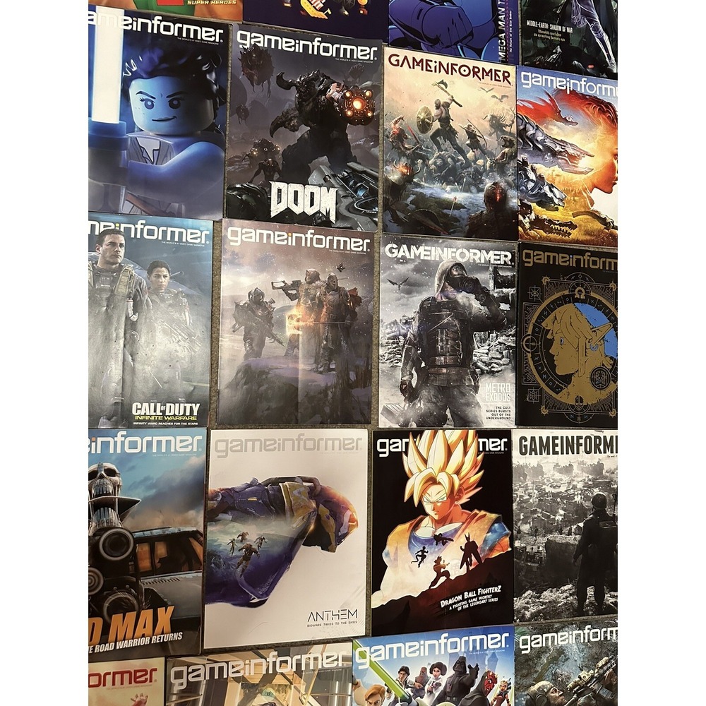 GAME INFORMER Video Game MAGAZINES 2013-2019 (34) Issues Lot Gamer Books - Picture 4 of 16